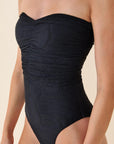 Andie Swim - Pana One Piece Long Torso - Black Paisley -