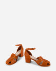 Intentionally Blank - April Leather Fisherman Heel -