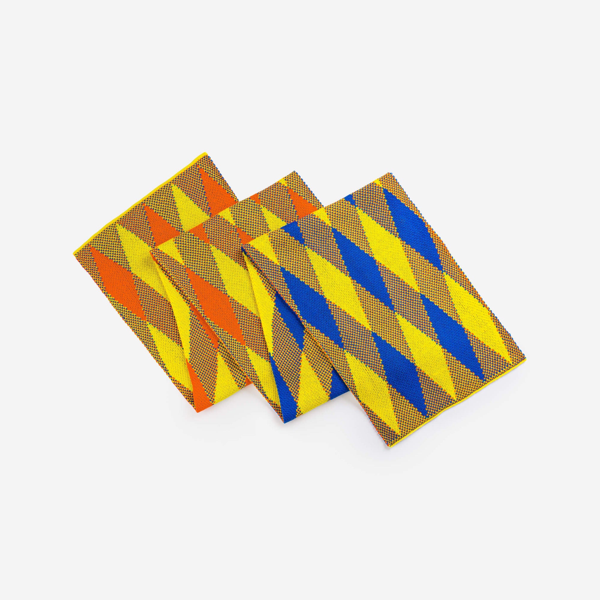 Verloop - Argyle Big Knit Scarf -