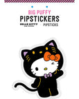Pipsticks - Hello Kitty Black Cat Big Puffy -