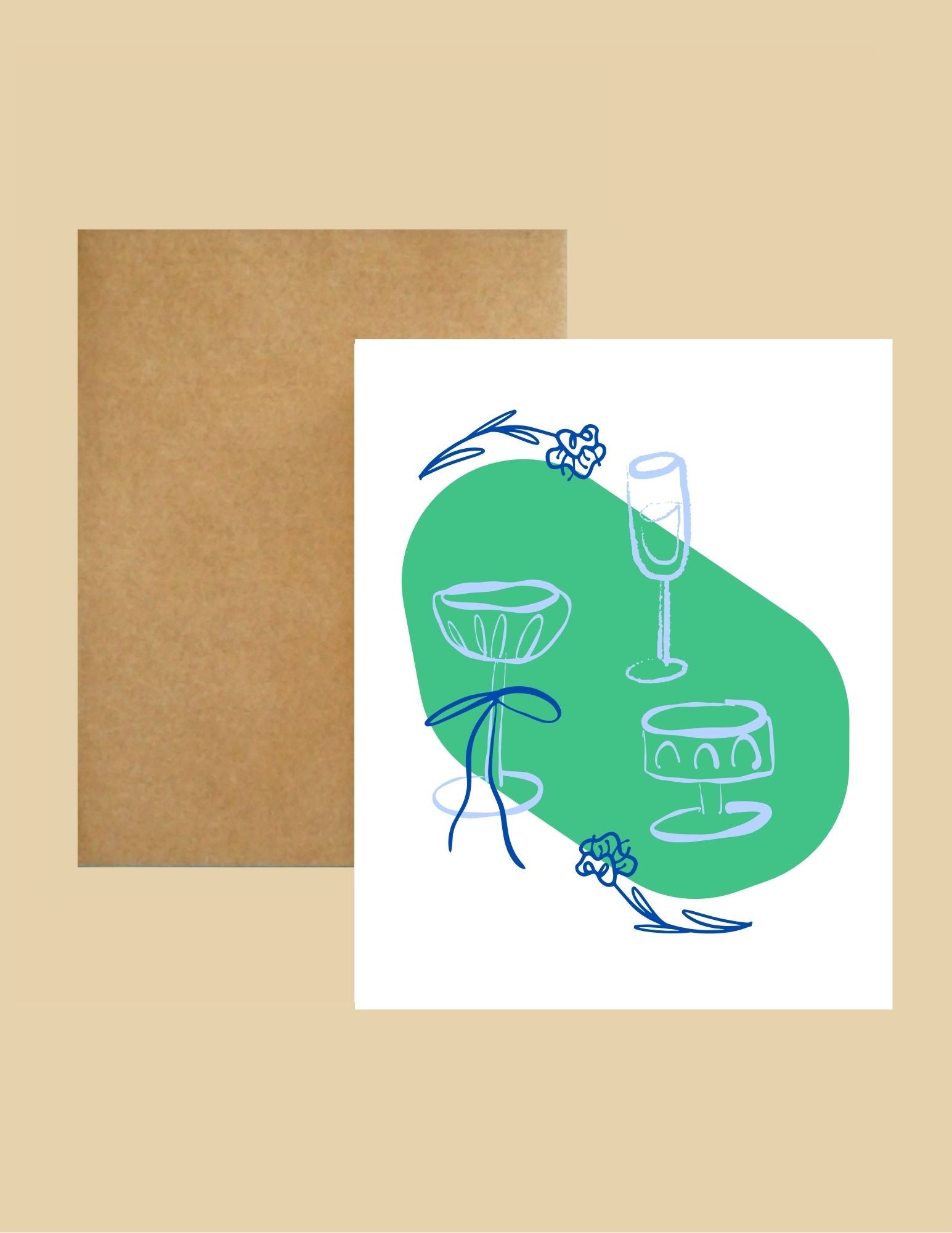 Greeting Card - Around the Table
