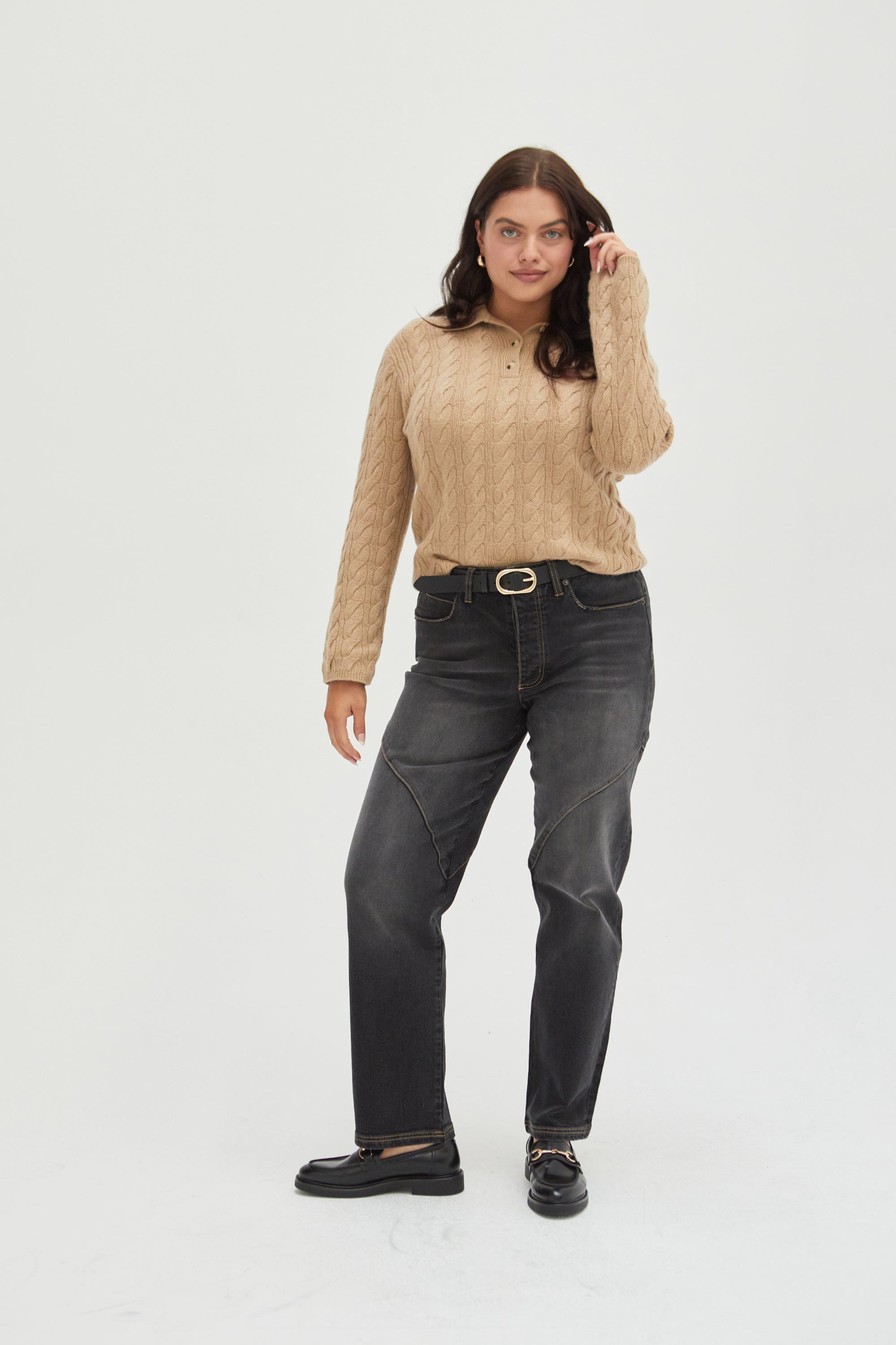 Mulberry Straight Leg - Faded Black