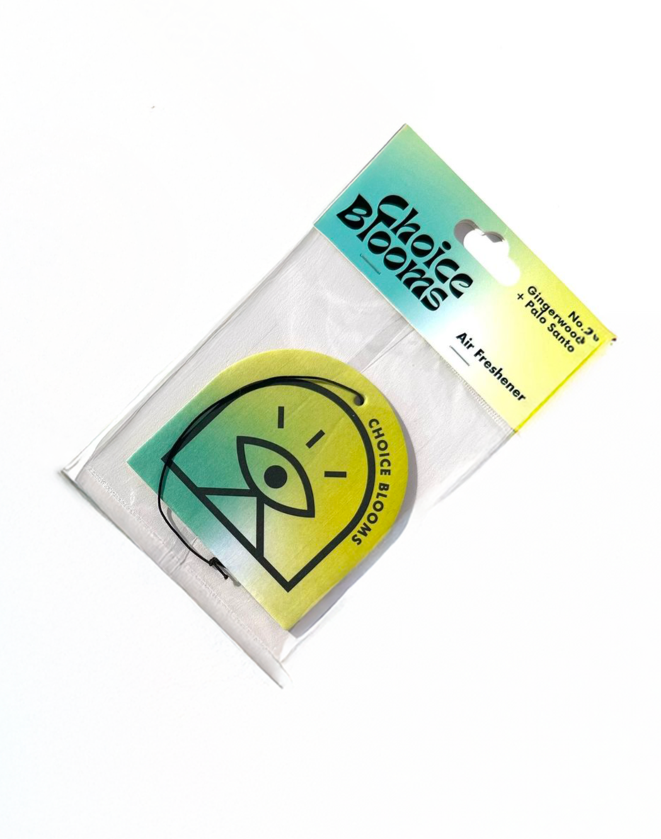 Choice Blooms - Air Freshener No. 2 Gingerwood + Palo Santo -