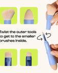 Alleyoop - Multi-Tasker Makeup Brush -