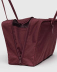 Baggu - Medium Nylon Bowler Bag - Mahogany -