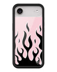 Wildflower iPhone case Air Flames Pink Black Cute