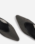 Intentionally Blank - Bibi Rhinestone Mesh Mule -