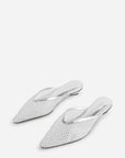 Intentionally Blank - Bibi Rhinestone Mesh Mule -