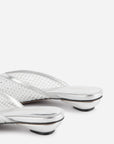 Intentionally Blank - Bibi Rhinestone Mesh Mule -