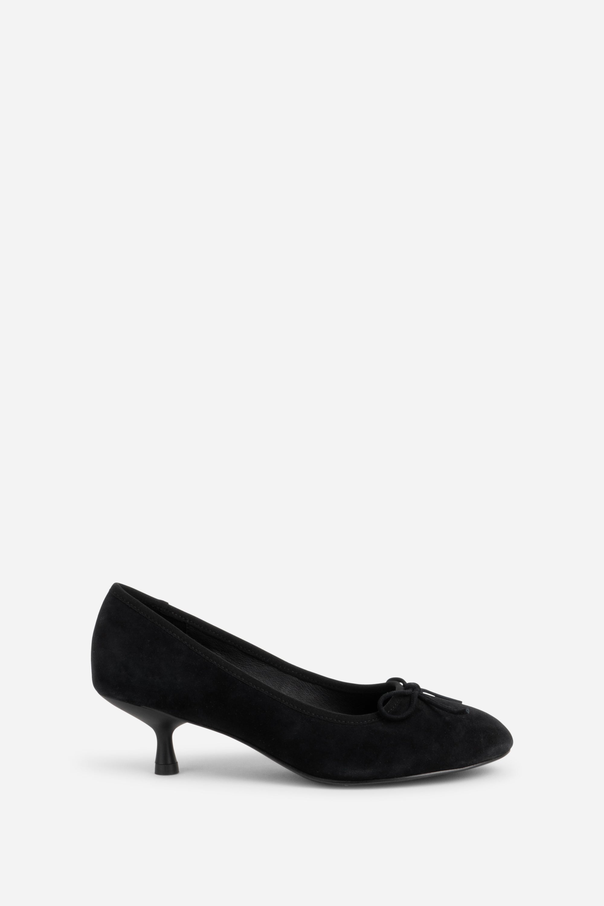 Bina Suede Kitten Heel