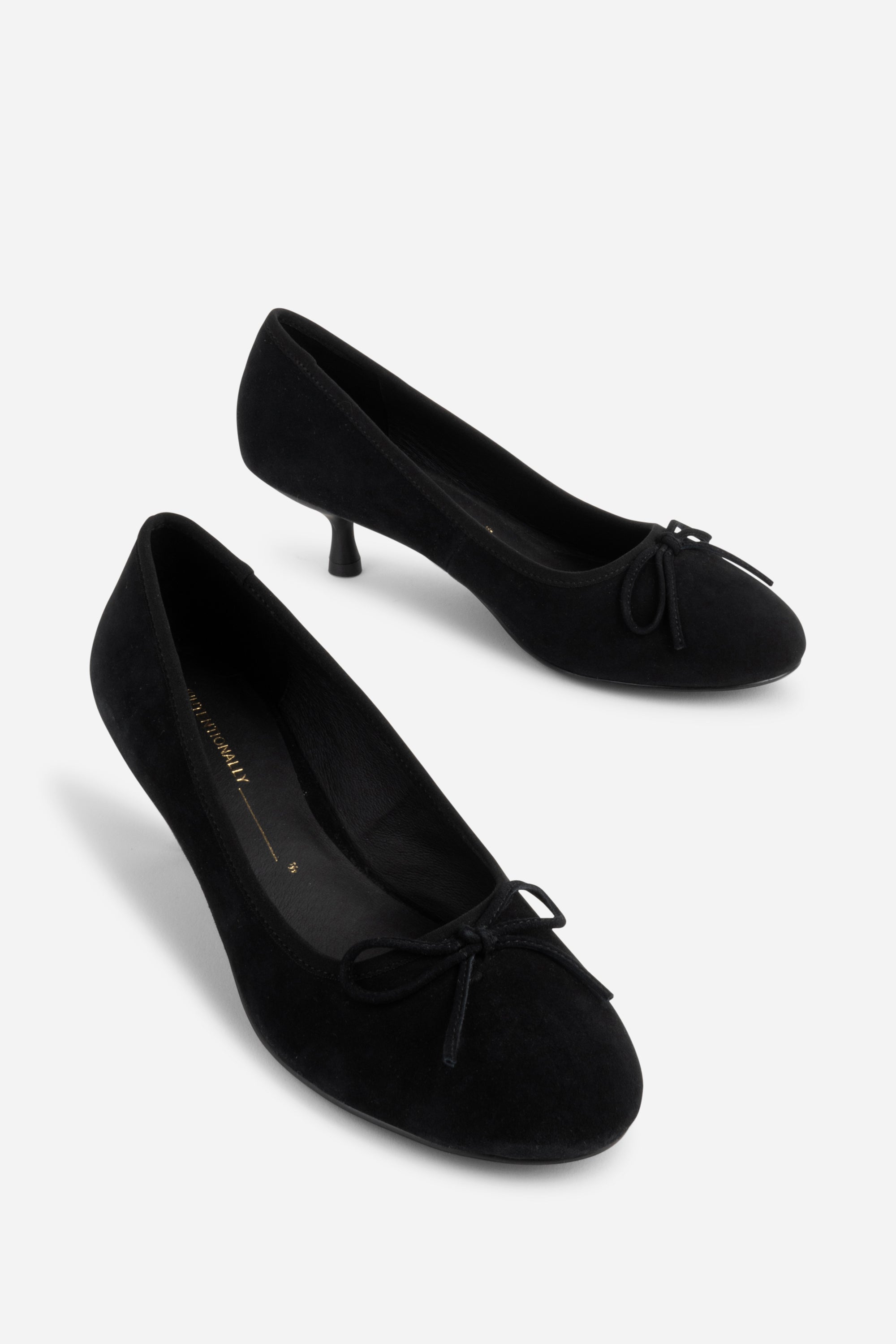 Bina Suede Kitten Heel