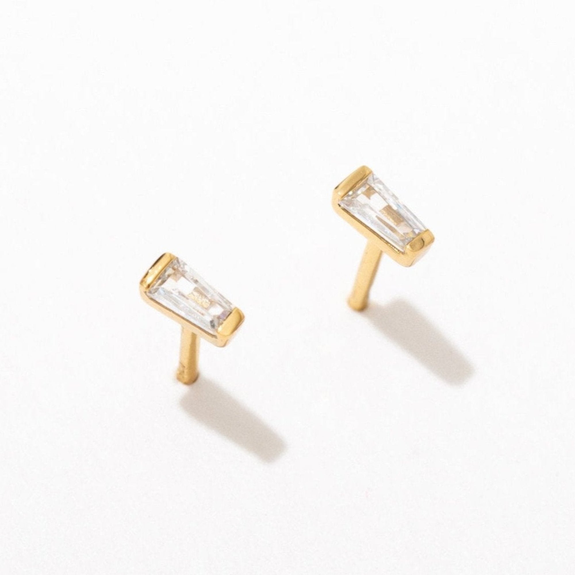 Baguette Studs