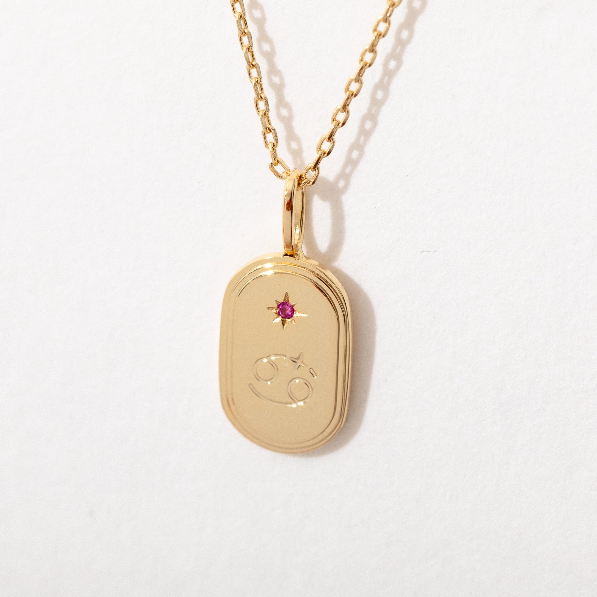 Larissa Loden - Zodiac Pendant Necklace - Cancer