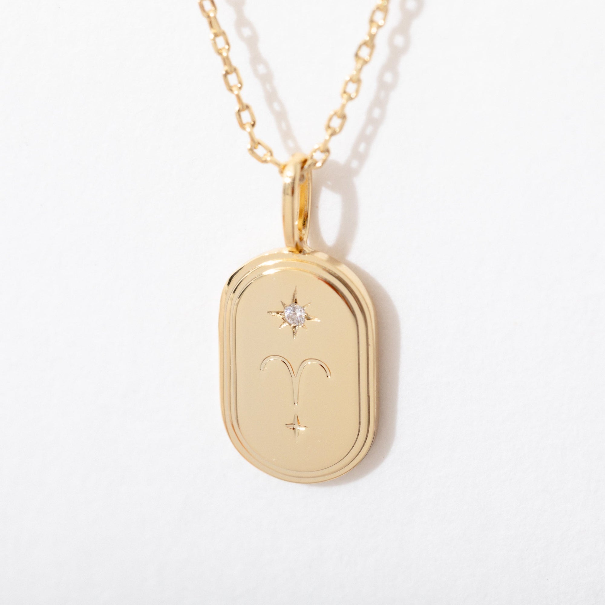 Larissa Loden - Zodiac Pendant Necklace - Aries