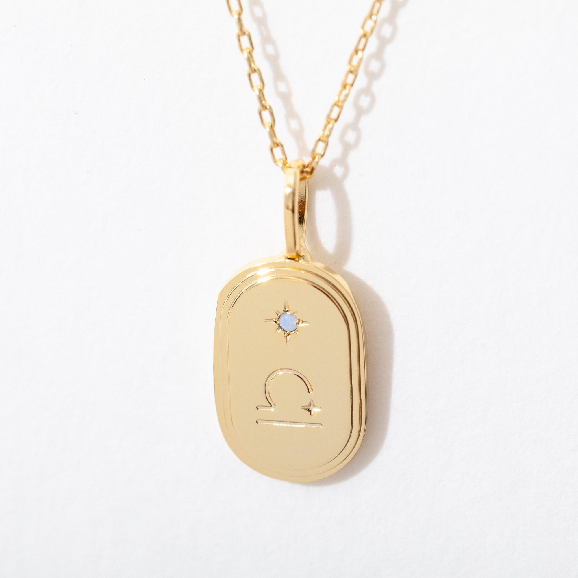 Larissa Loden - Zodiac Pendant Necklace - Libra