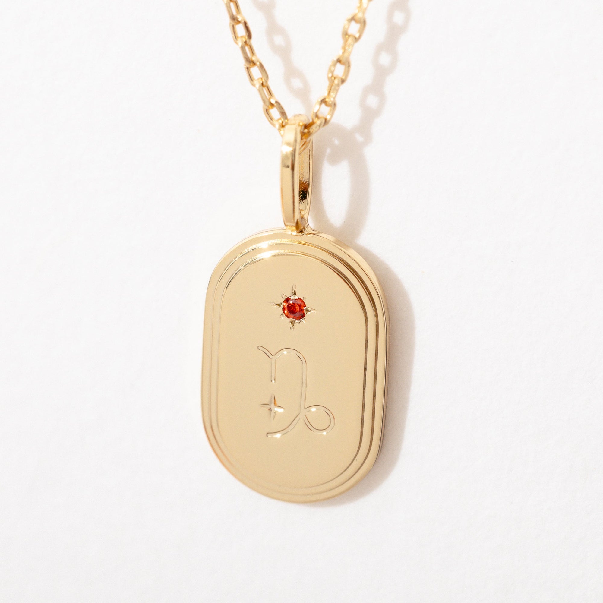 Larissa Loden - Zodiac Pendant Necklace - Capricorn