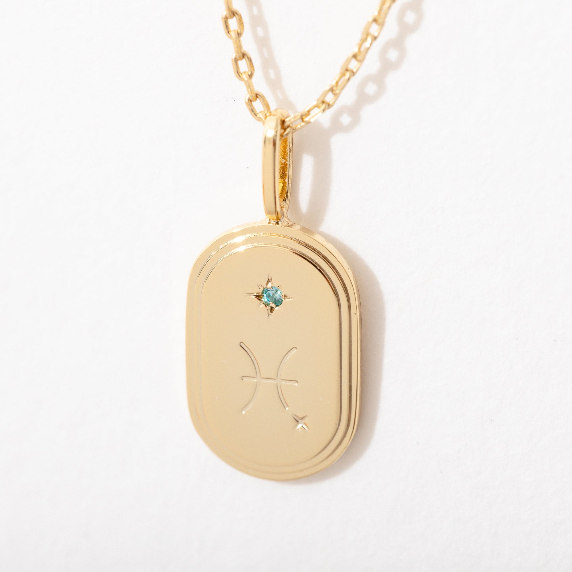 Larissa Loden - Zodiac Pendant Necklace - Pisces