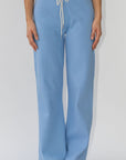 Wildflo Studio - Wide Leg Lounge Pants Cornflower -