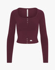 Rat Boi - Butterfly Snap Top - Boysenberry -