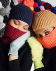 Verloop - Ribbed Colorblock Balaclava -