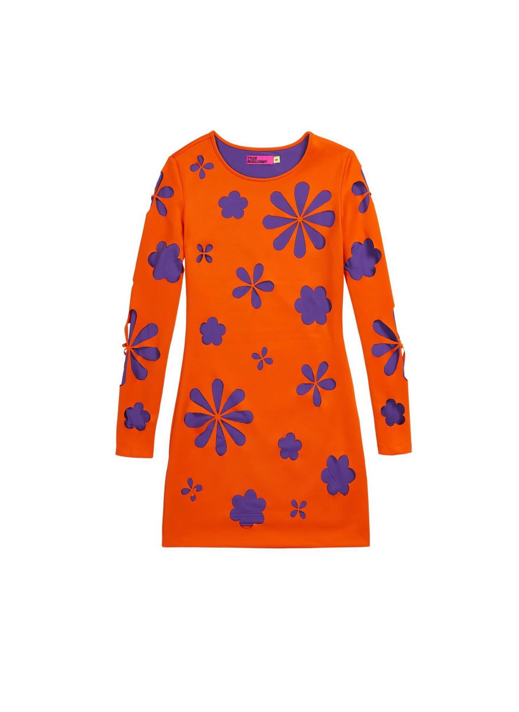 Barry Dress - Purple/Orange