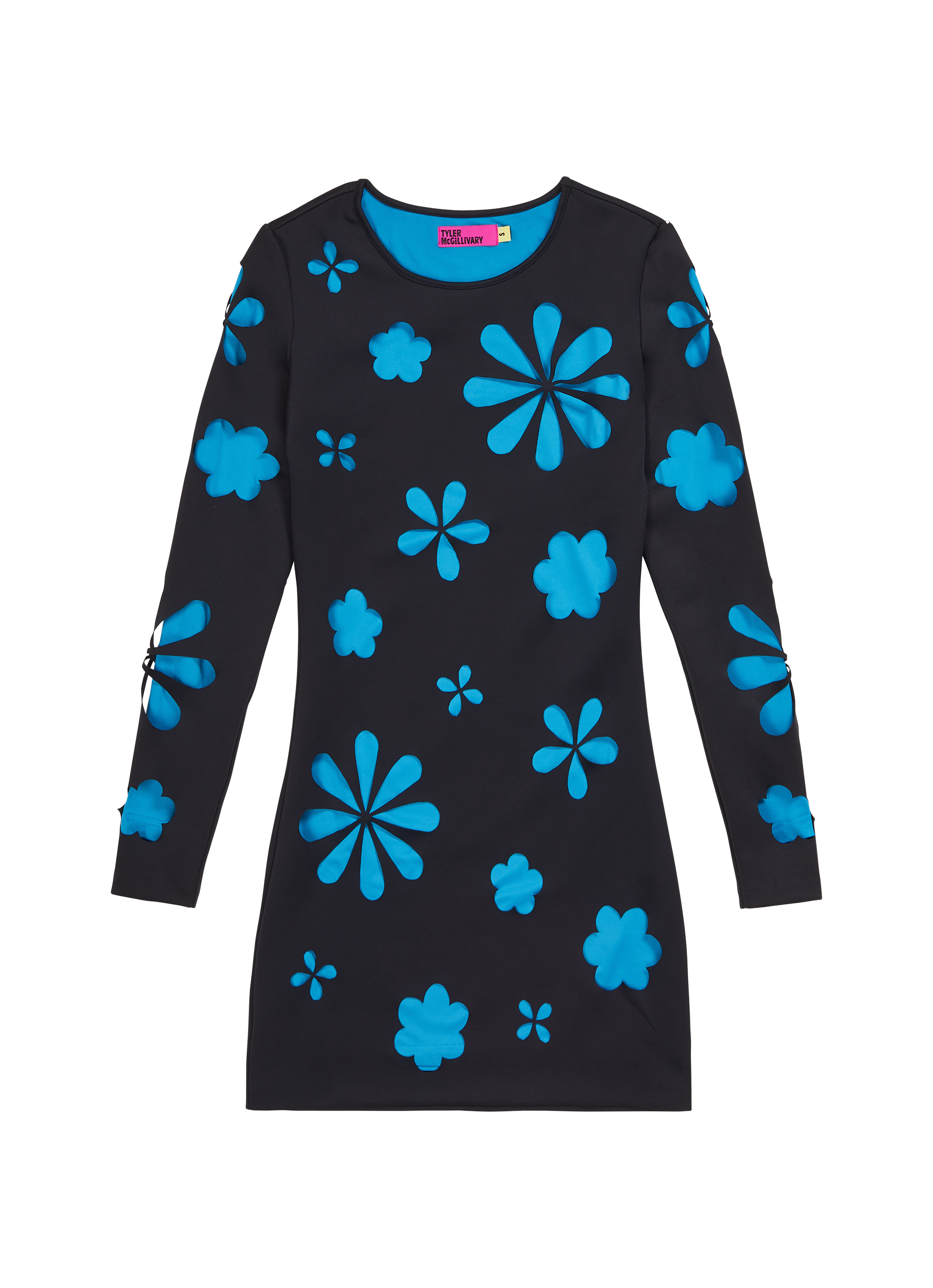 Barry Dress - Blue/Black