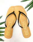 Matisse - Bungalow Sandal - Black Lizard -