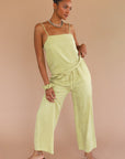 The Drawstring Pant - Tomatillo