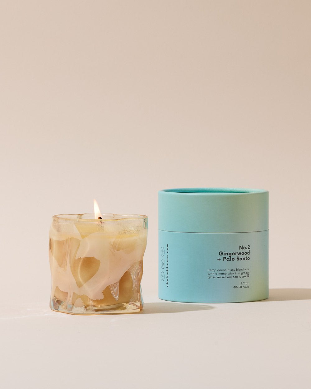 No. 2 Gingerwood + Palo Santo Candle