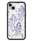 Wildflower Cherubs iPhone 14 Case