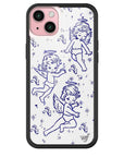 Wildflower Cherubs iPhone 15 Plus Case