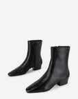 Intentionally Blank - Combo Stretch Leather Ankle Boot -