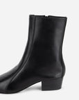 Intentionally Blank - Combo Stretch Leather Ankle Boot -