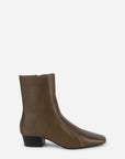 Intentionally Blank - Combo Stretch Leather Ankle Boot -