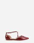 Intentionally Blank - Crowd Studded Criss Cross Flat -