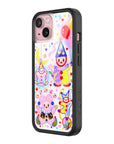 Wildflower iPhone case 15 Clown Around Red Cute