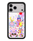 Wildflower iPhone case 17 Pro Max Clown Around Red Cute