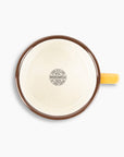 Crow Canyon Home - Camp Wandawega x CCH Soup Mug - Mustard Yellow & Cream -