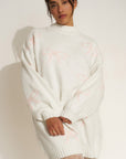 Callahan Knitwear - Bellamy Mini Dress - Pink Bow -