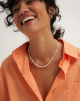 Be Idle - The Poplin Button Down - Peach -