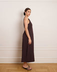 Tyler Midi Dress - Dark Cocoa