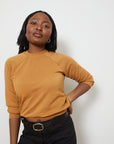 Nico Crew Neck Sweatshirt - Copper