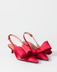 & Other Stories - Cristel Kitten Heel - Red -