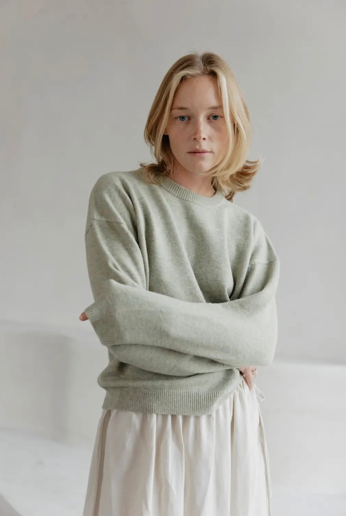 Sutton Sweater - Sage