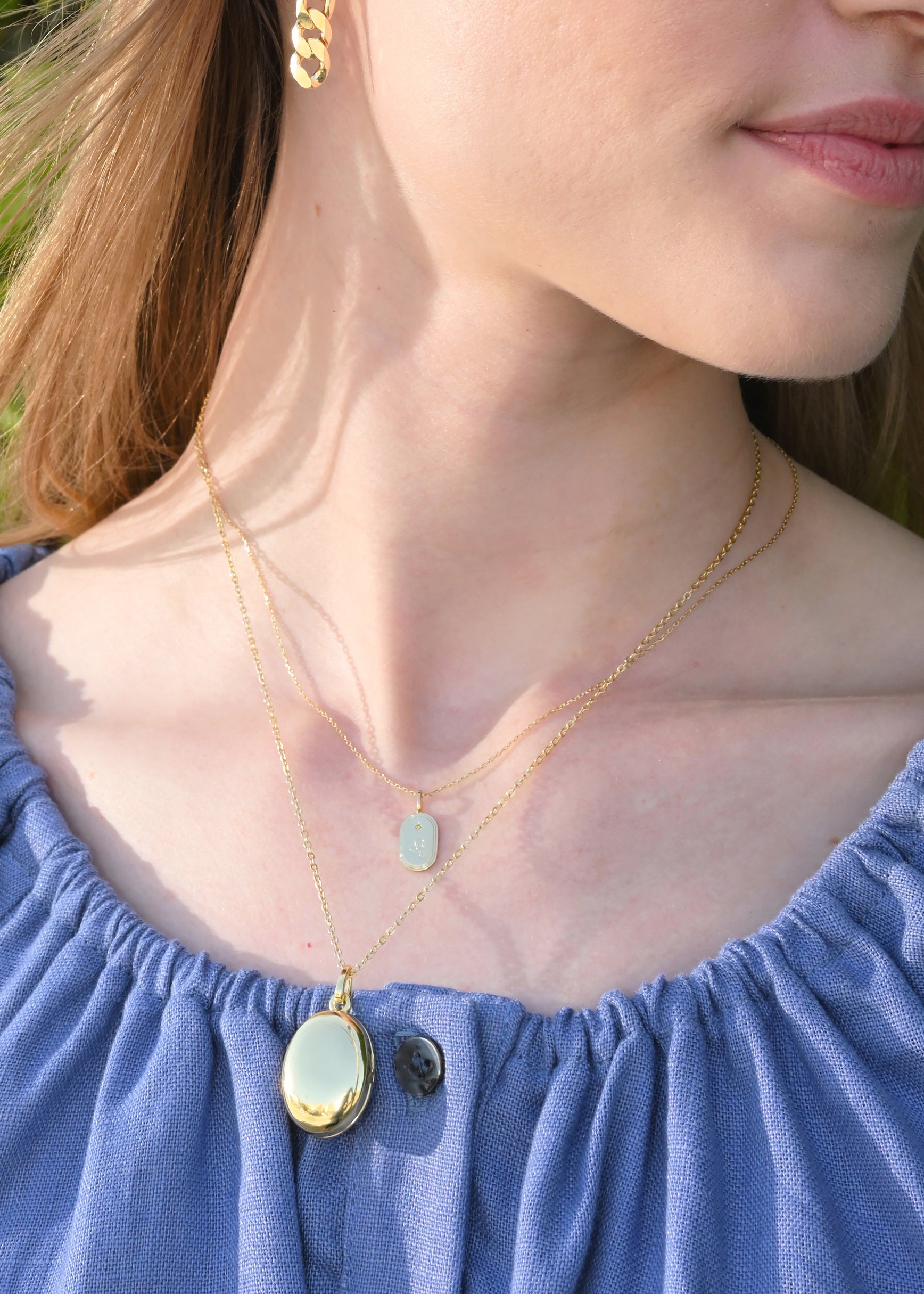 Evelyn Locket Necklace