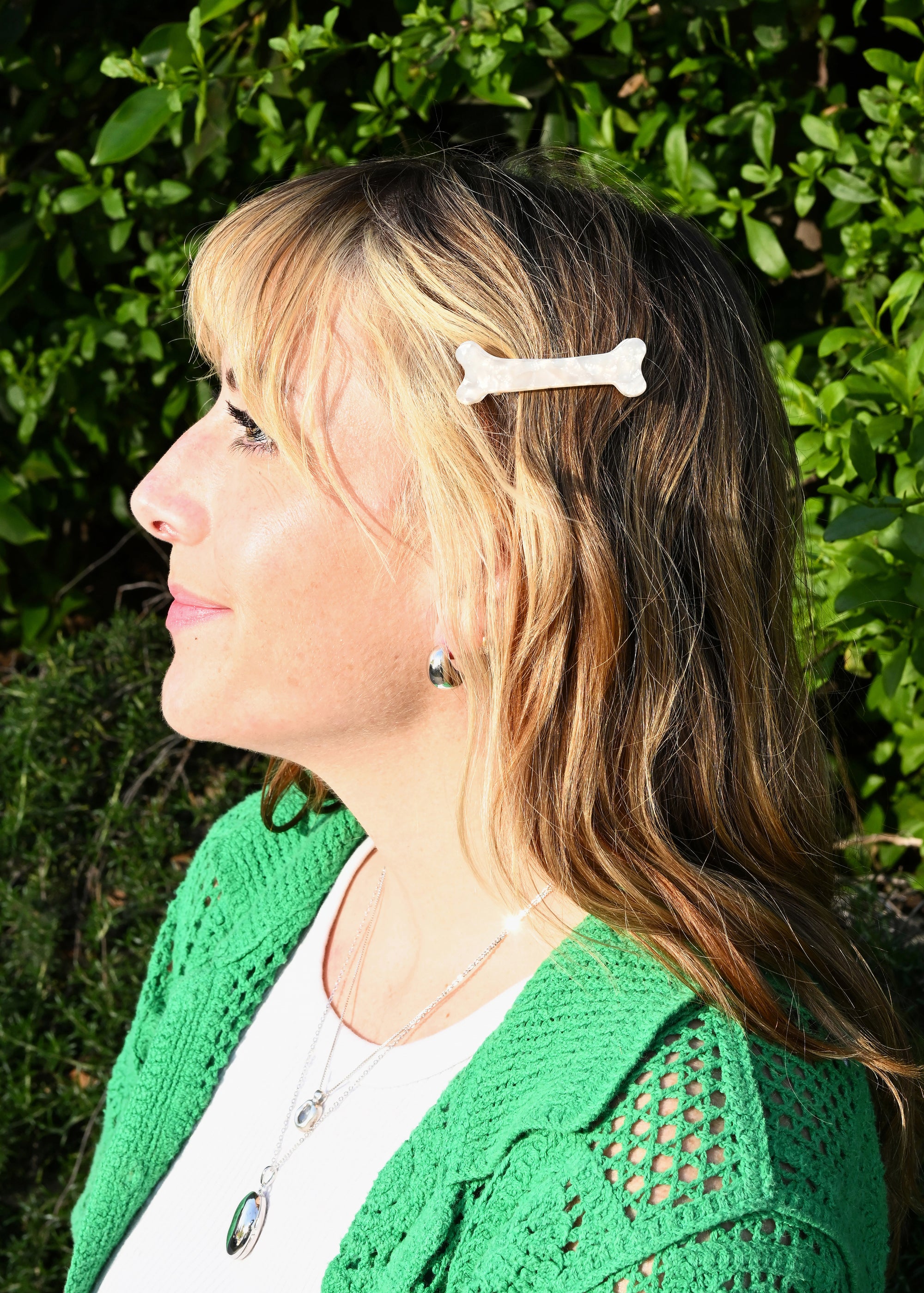 Bone Hair Clip