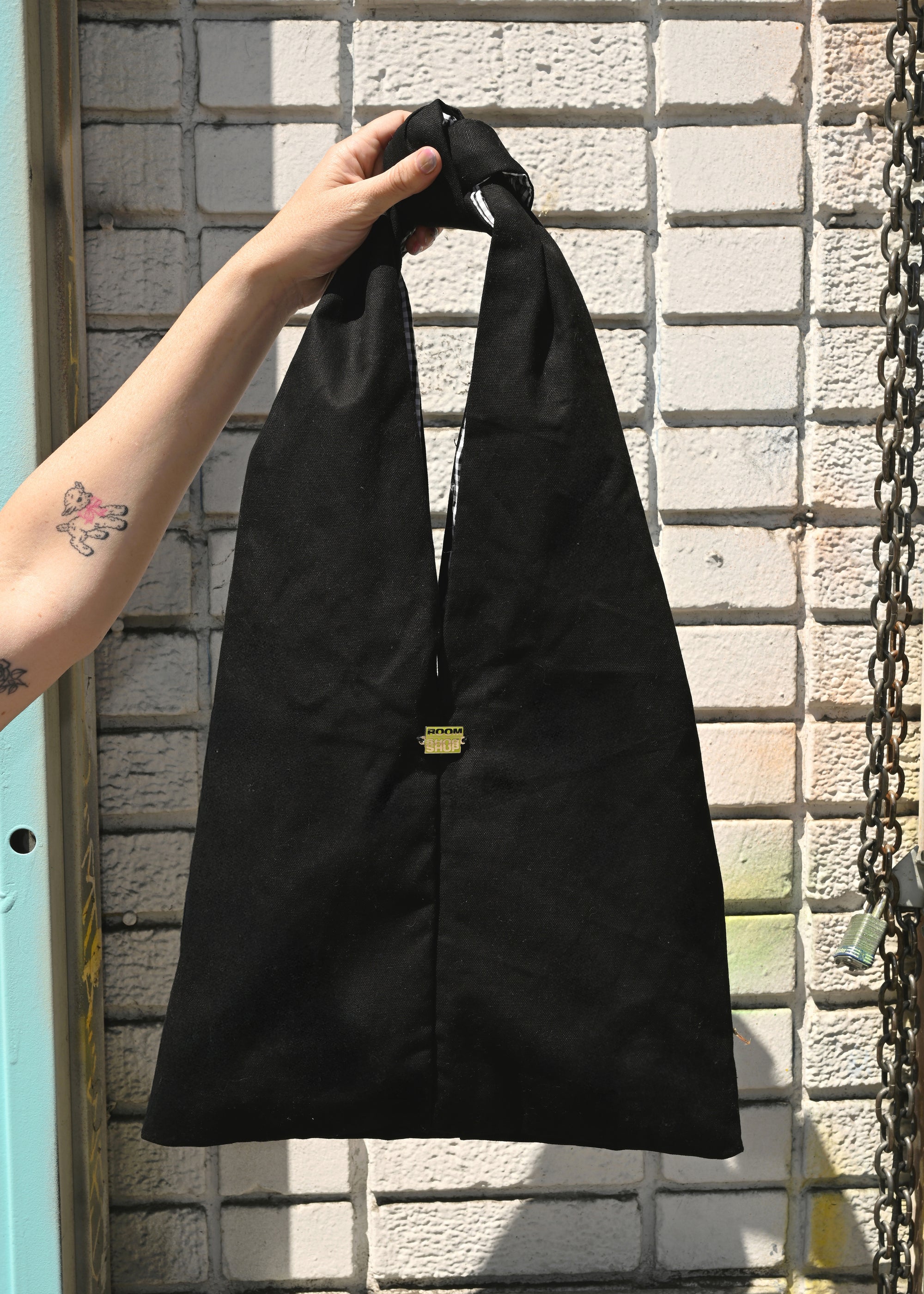Knot Tote Bag -Black