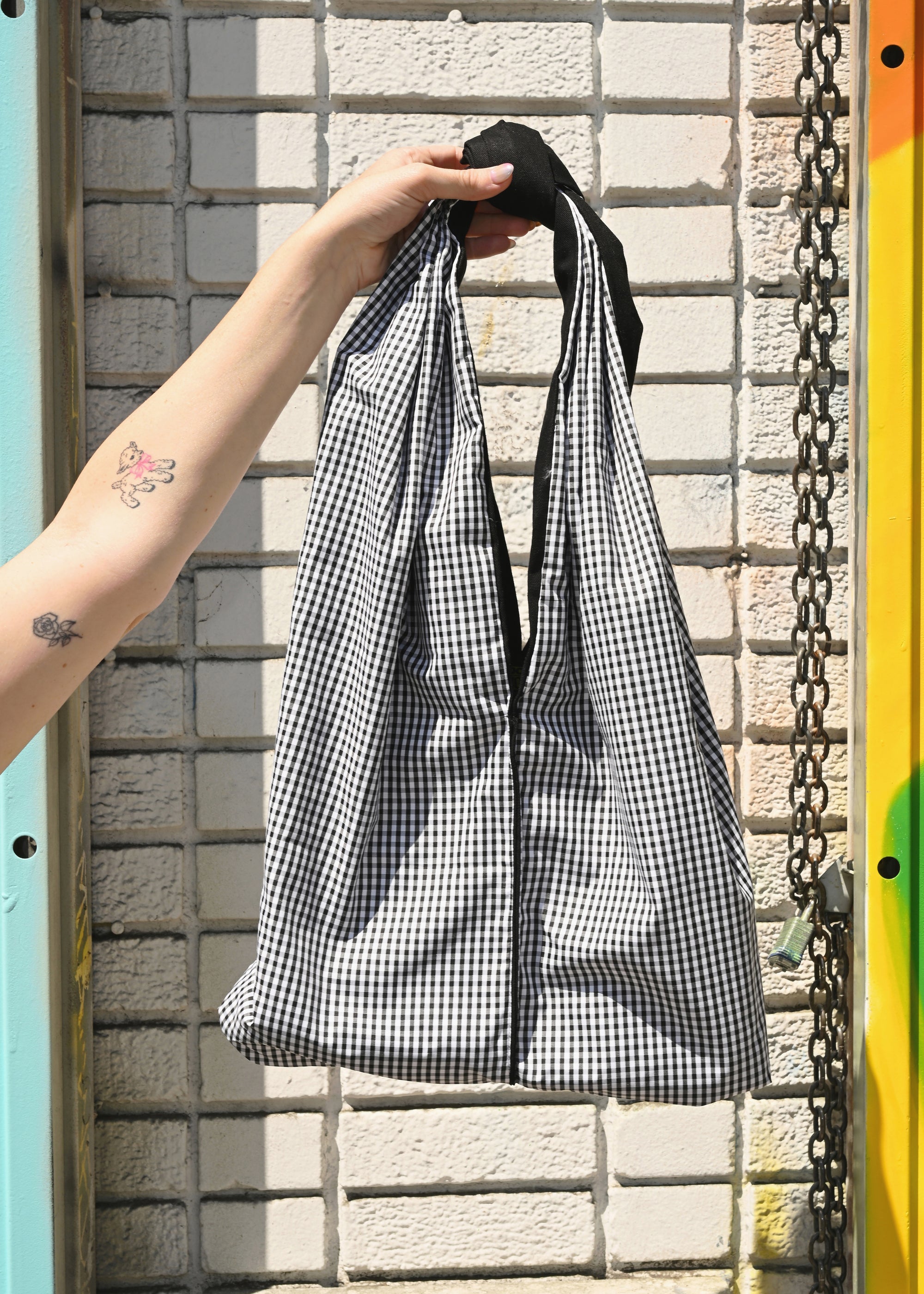 Knot Tote Bag -Black