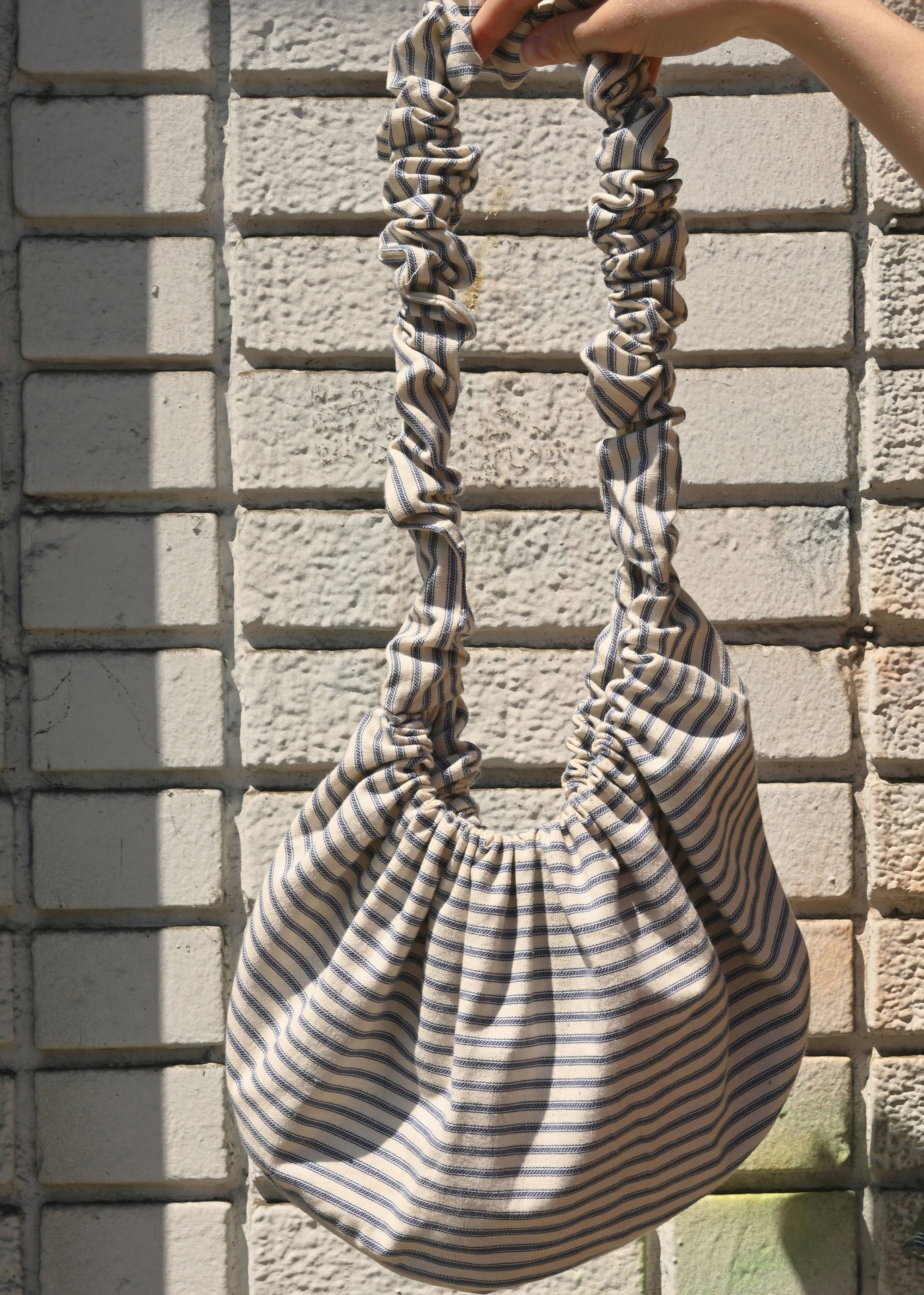Canvas Crossbody Bounce Bag - Stripe