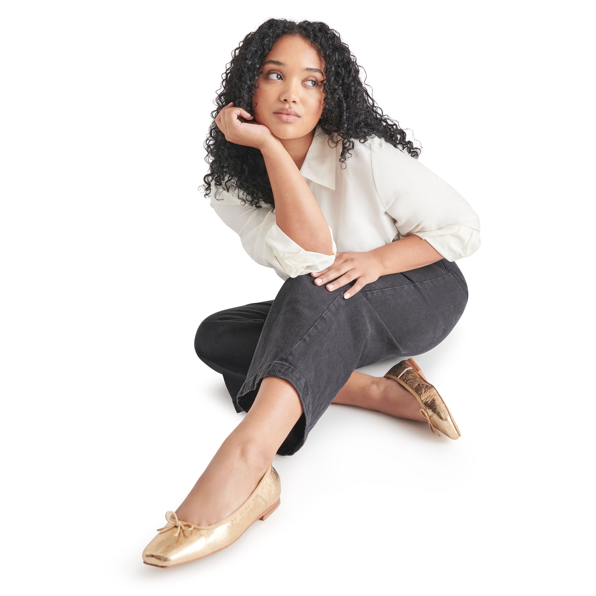 Anisa Flat - Gold